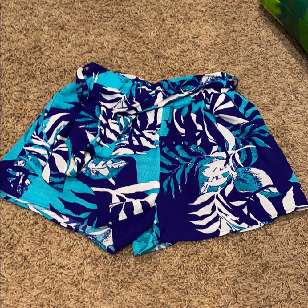 Palm leaf shorts
